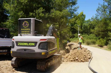 Köyceğiz Kemerağzı Mevkii’ndeki içme suyu hattı yenileniyor 