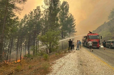 Köyceğiz’de 108 ev tahliye edildi 