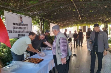 Köyceğiz’de orman şehidi Akdemir, lokma hayrı ile anıldı 