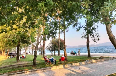 Köyceğiz’de sıcak hava etkili oluyor 