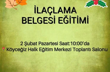 Köyceğiz’de üretici eğitimleri devam ediyor 