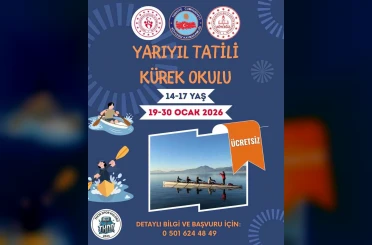 Köyceğiz’de yarıyıl tatili kürek okulu başlıyor 
