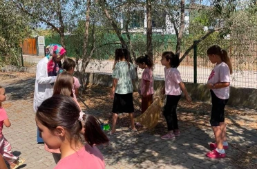 Köyceğiz’de Yaz Kur’an Kursu öğrencilerine ‘çevre bilinci’ semineri 