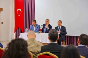 KÖYDES yatırımları ve köylerin ihtiyaçları toplantıda ele alındı 