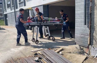 Krikodan kayan aracın altında kalan şahıs ağır yaralandı 
