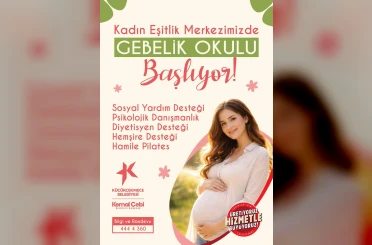 Küçükçekmece’de anne adayları için ‘gebelik okulu’ 