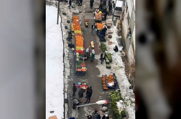 Kulp’ta kar engeli aşıldı, salı pazarı üç haftanın ardından açıldı 