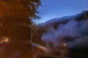 Kumluca’da yangın paniği 