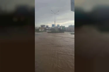 Kurtalan’da sağanak yağış hayatı olumsuz etkiledi 