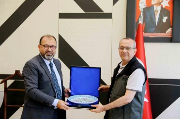 Kütahya OSB’den Orman Bölge Müdürü Yusuf Karartı’ya ’Hayırlı olsun’ ziyareti 