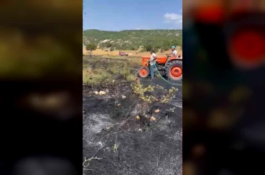 Kütahya’da orman yangını paniğe sebep oldu 