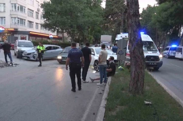 Kütahya’da trafik kazası: 2 yaralı 