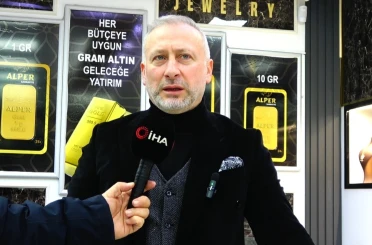 Kütahyalı sarraf İsmail Alper: "Altın her zaman güvenli liman" 