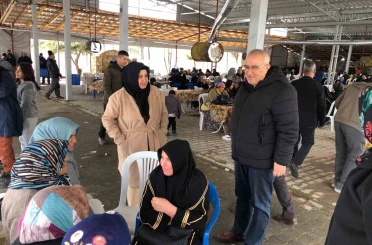 Kutsal topraklardan dönen Başkan Arslan hemşehrileriyle buluştu 