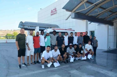 Kuzey Kıbrıs’ta sezon öncesinde futbolcular sağlık kontrolünde 