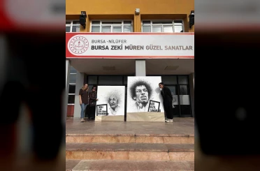 Lise öğrencileri mezun olmadan eserlerini sergileyecek 