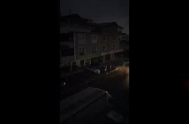 Lodos ile Kocaeli karanlığa gömüldü 