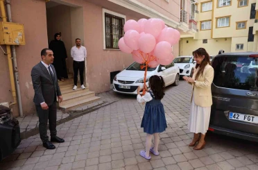 Lösemiyi yenen Zümra’nın balon uçurma hayali Vali Taşolar ile gerçek oldu 