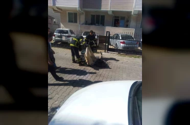 Lüleburgaz’da seyir halindeki elektrikli bisikletin pili patladı, sürücü yaralandı 