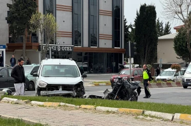 Lüleburgaz’da trafik kazası: 1 yaralı 