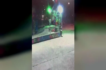 Lunaparktaki ölümlü kazanın görüntüsü kamerada 