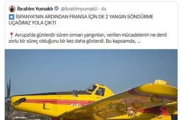 Macron’dan Türkiye’ye "uçak" teşekkürü 