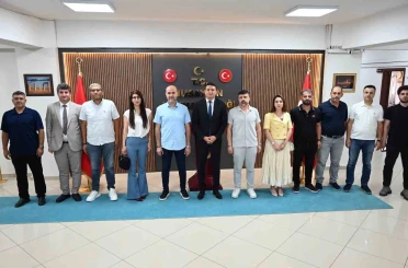 MAGYED, Nusaybin Kaymakamı Temurci ile bir araya geldi 