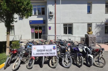Mahmudiye’de motosiklet operasyonu 