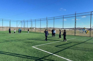 Mahmudiye’deki spor tesisleri hizmet veriyor 