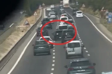 Makas atan sürücüye 10 bin lira ceza 