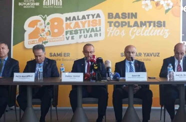 Malatya, 28. Uluslararası Kayısı Festivali’ne hazırlanıyor 