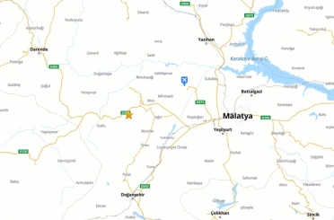Malatya’da 4.1 büyüklüğünde deprem 