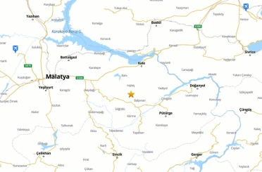Malatya’da 4,4 büyüklüğünde deprem 