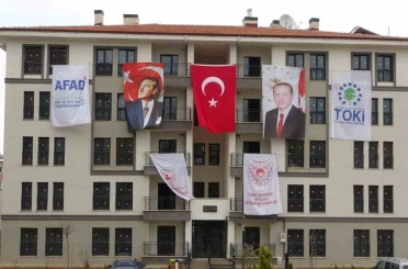 Malatya’da deprem konutlarının anahtar teslimi sürüyor 