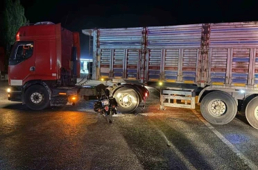 Malatya’da kamyon ile motosiklet çarpıştı: 1 yaralı 