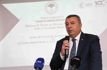 Malatya’da kayısıda pestisit ve okratoksin uyarısı 