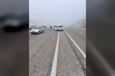 Malatya’da otomobil ile hafif ticari araç çarpıştı: 1 yaralı 