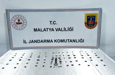 Malatya’da tarihi eser operasyonu 