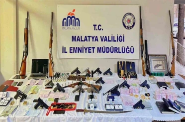 Malatya’da tefecilik ve kumar operasyonu: 31 gözaltı 