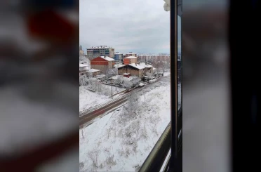 Malkara’da karda kartpostallık görüntüler oluştu 