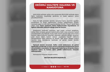 Maltepe Belediyesinden arsa iddialarıyla ilgili açıklama 