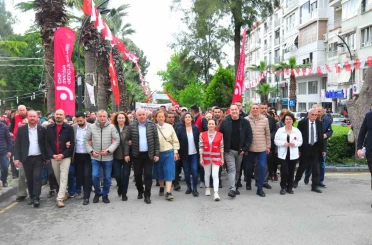 Manisa’da 1 Mayıs kutlaması 