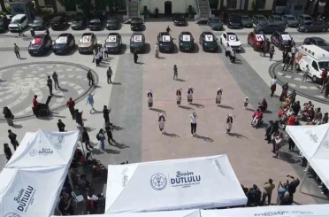 Manisa’da 11 Togg’lu ’Engel yok’ mesajı 