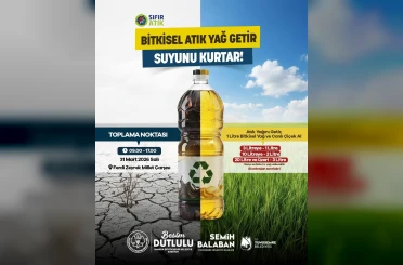 Manisa’da ‘atık yağını getir, suyunu kurtar’ kampanyası 