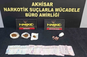Manisa’da uyuşturucu operasyonu: 1 tutuklama 