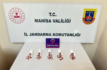 Manisa’da uyuşturucu operasyonu: 290 adet hap ele geçirildi 