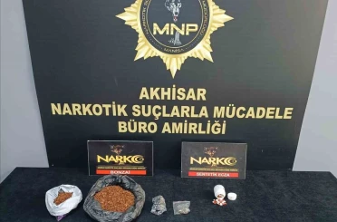 Manisa’da uyuşturucu operasyonu: 3 tutuklama 