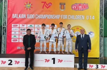 Manisalı sporcular Balkan Şampiyonası’ndan 4 madalya ile döndü 