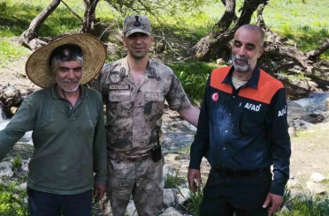 Mantar toplamak için araziye çıkıp kaybolan şahıs bulundu 