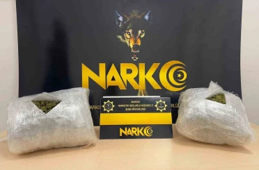 Mardin’de 2 kilo 950 gram uyuşturucu ele geçirildi 